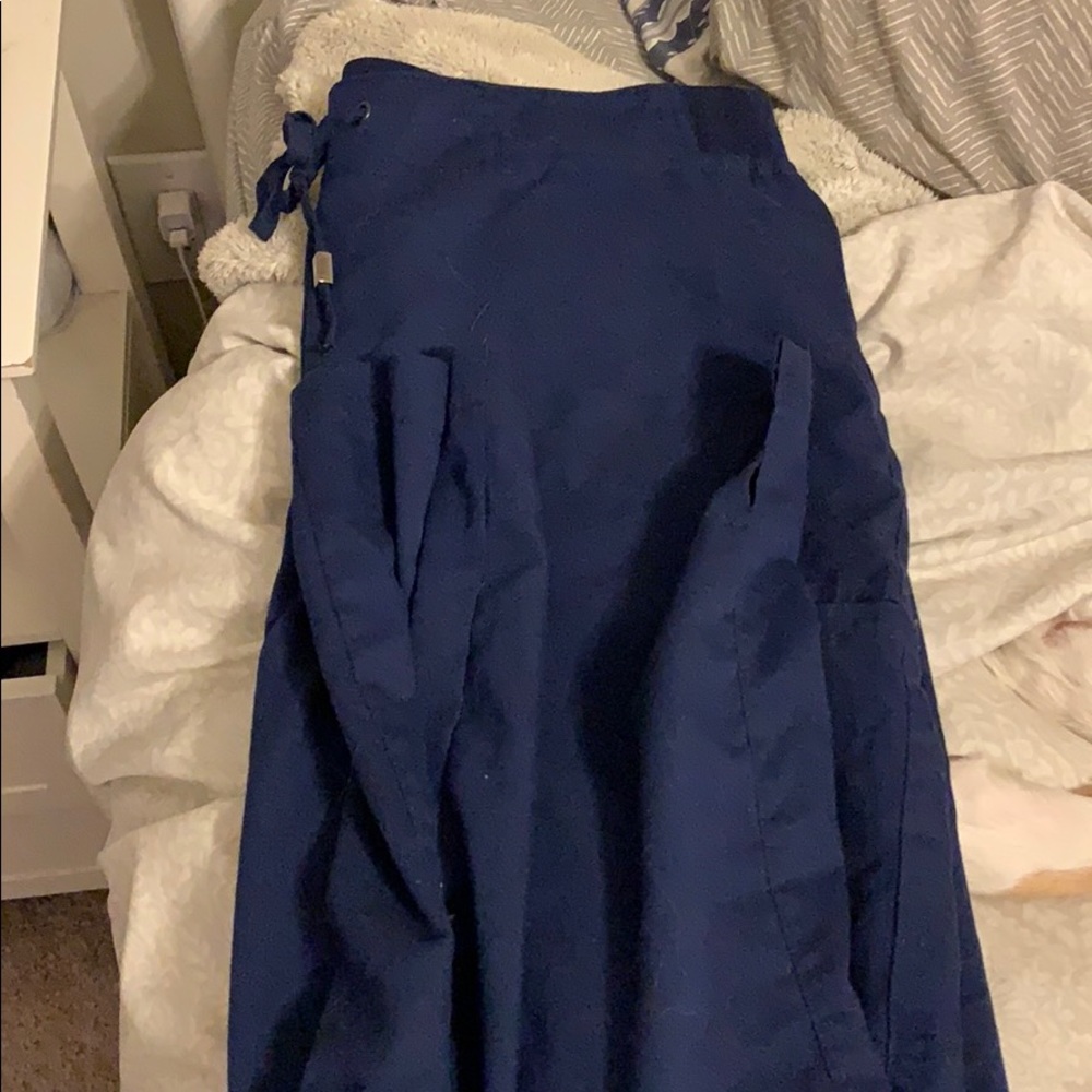 Greys anatomy navy scrub pants medium